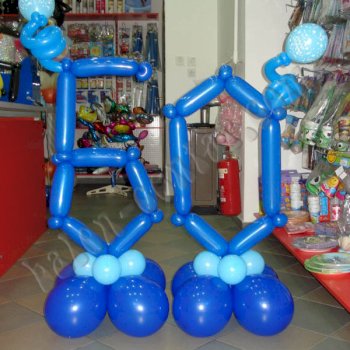 Rođendani - SLOVA I BROJEVI OD BALONA 6